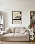 Bauhaus Poster Halbkreis – Bauhaus Half Circle Stripe