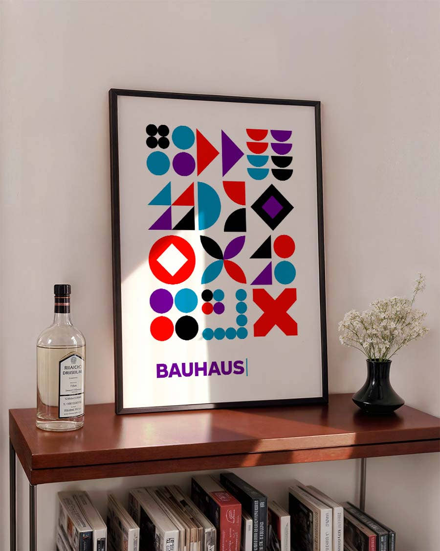 Bauhaus Icons Poster