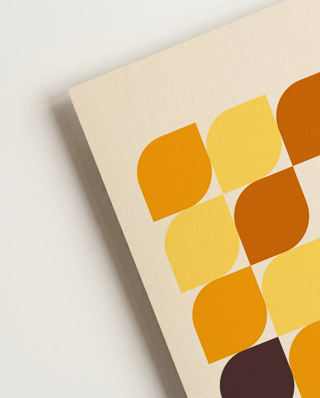Bauhaus Poster Muster – Bauhaus Leaf Pattern