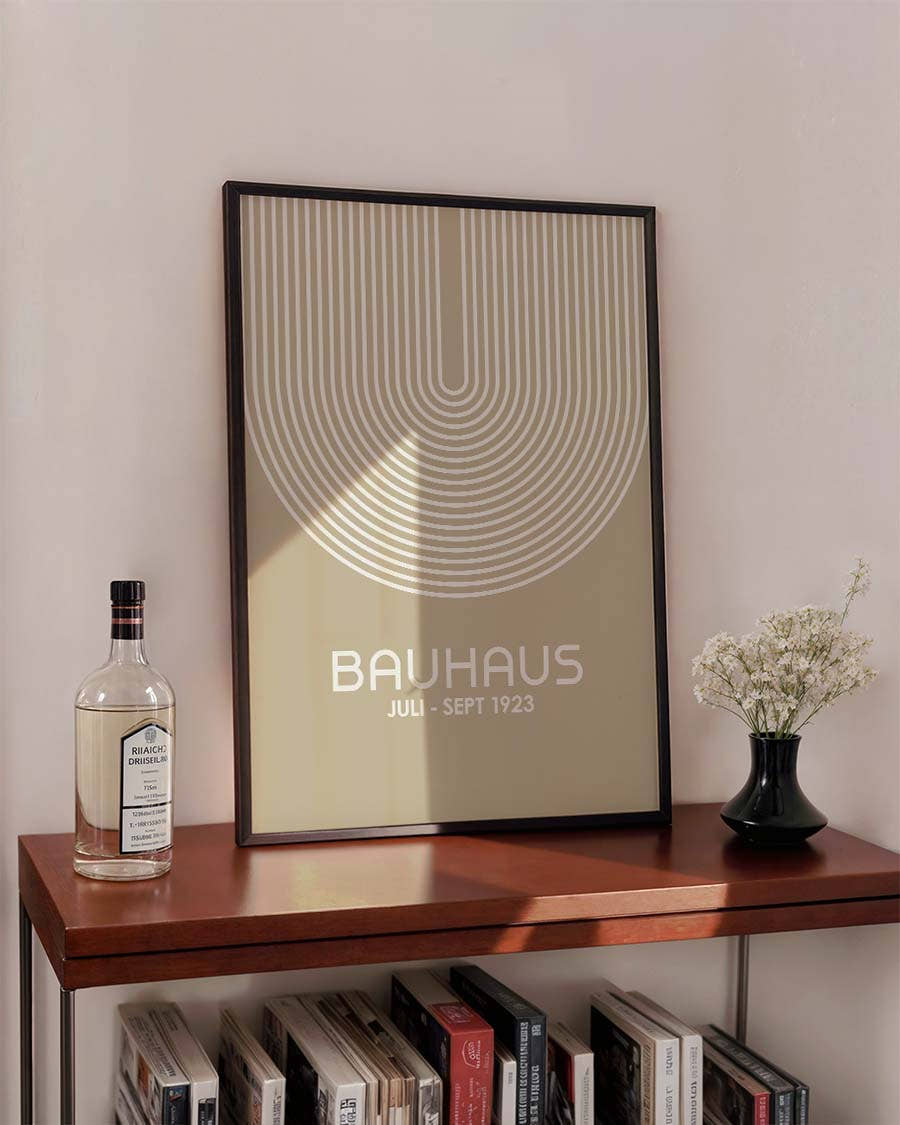 Bauhaus Poster Linien – Bauhaus Line Arc