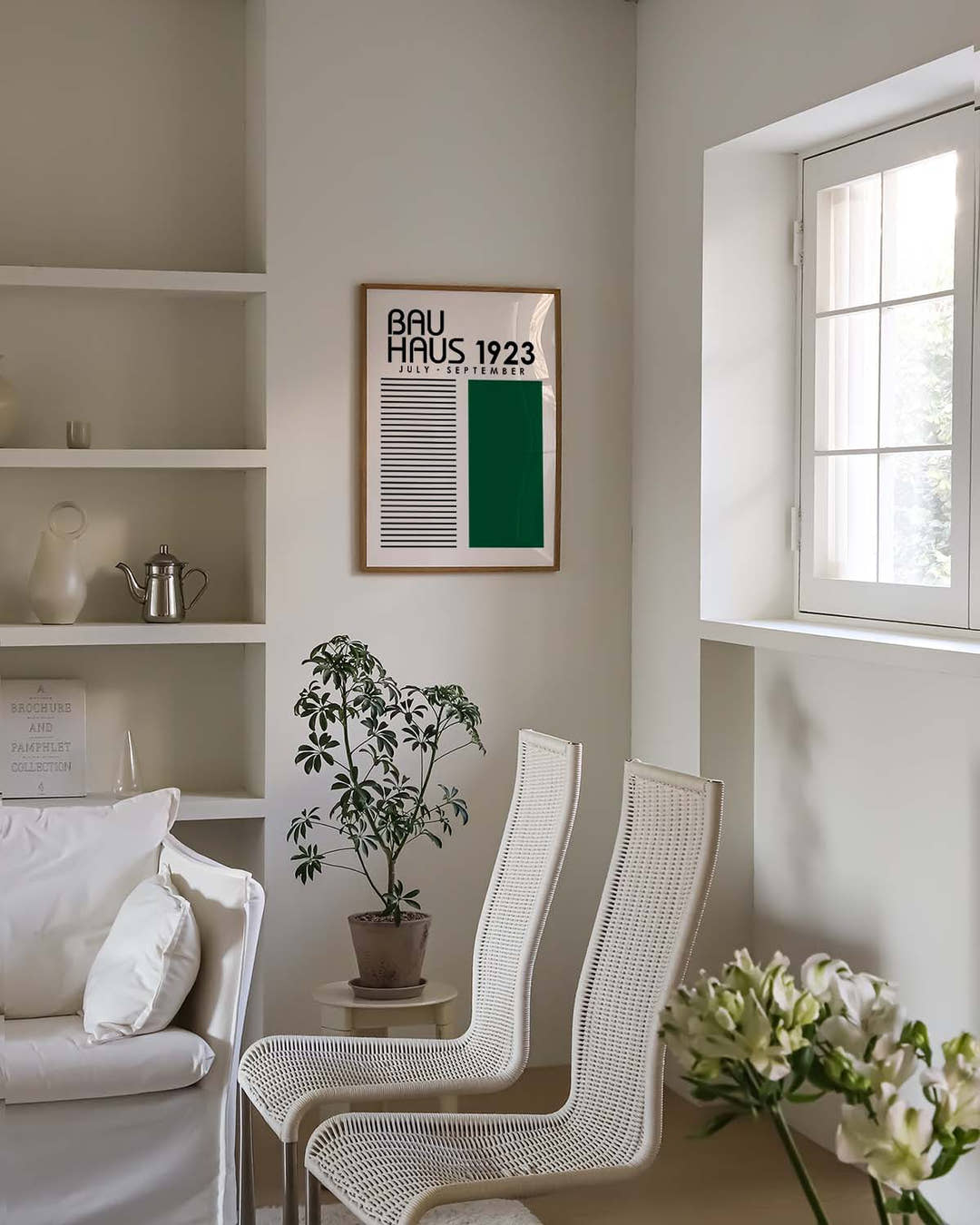 Bauhaus Poster minimalistisch – Bauhaus Line Block