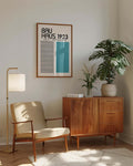 Bauhaus Poster minimalistisch – Bauhaus Line Block