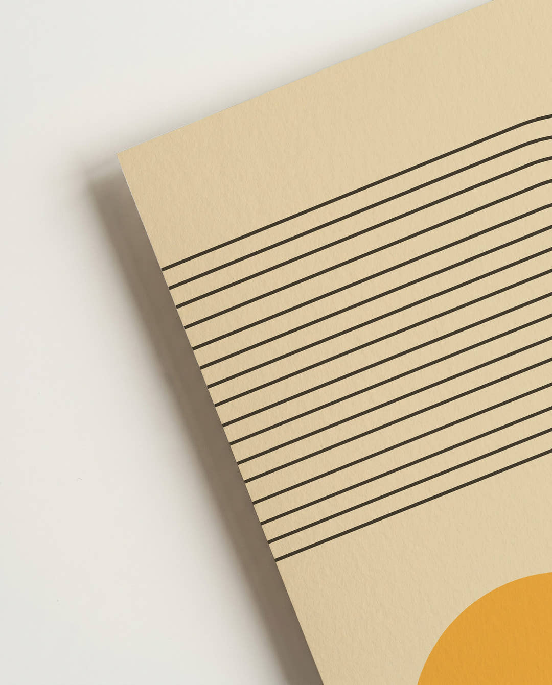 Bauhaus Poster Linien – Bauhaus Line Circle Balance