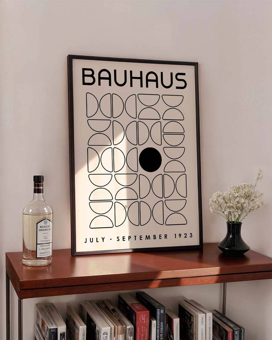 Bauhaus Poster Linien – Bauhaus Line Grid