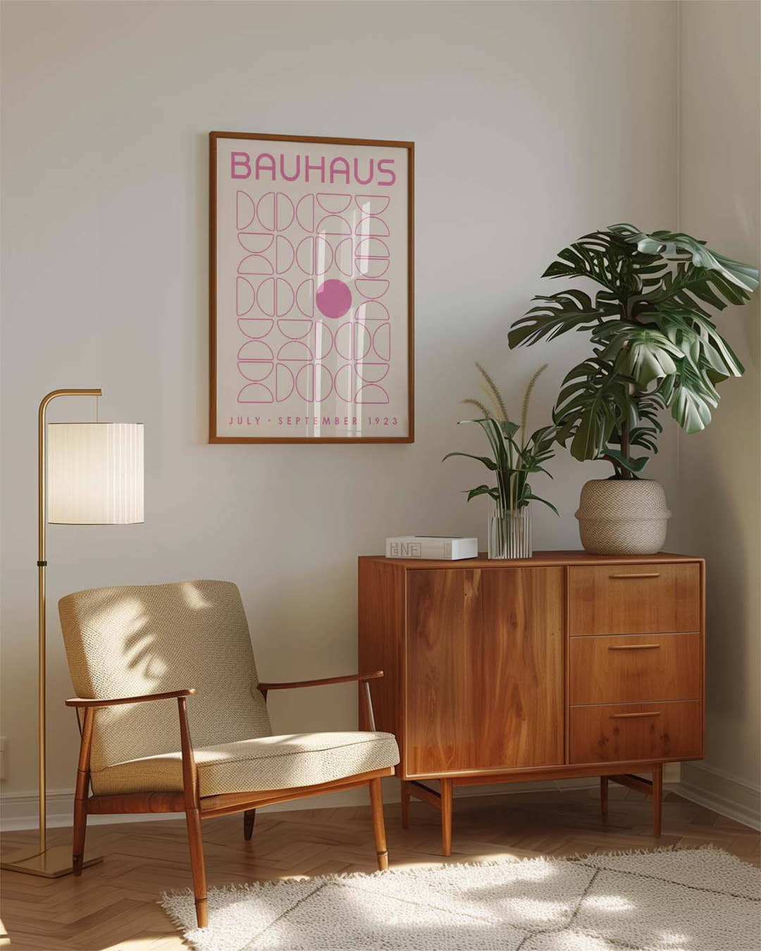 Bauhaus Poster Linien – Bauhaus Line Grid