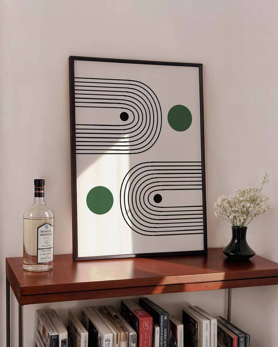 Bauhaus Poster Linien – Bauhaus Line Loop