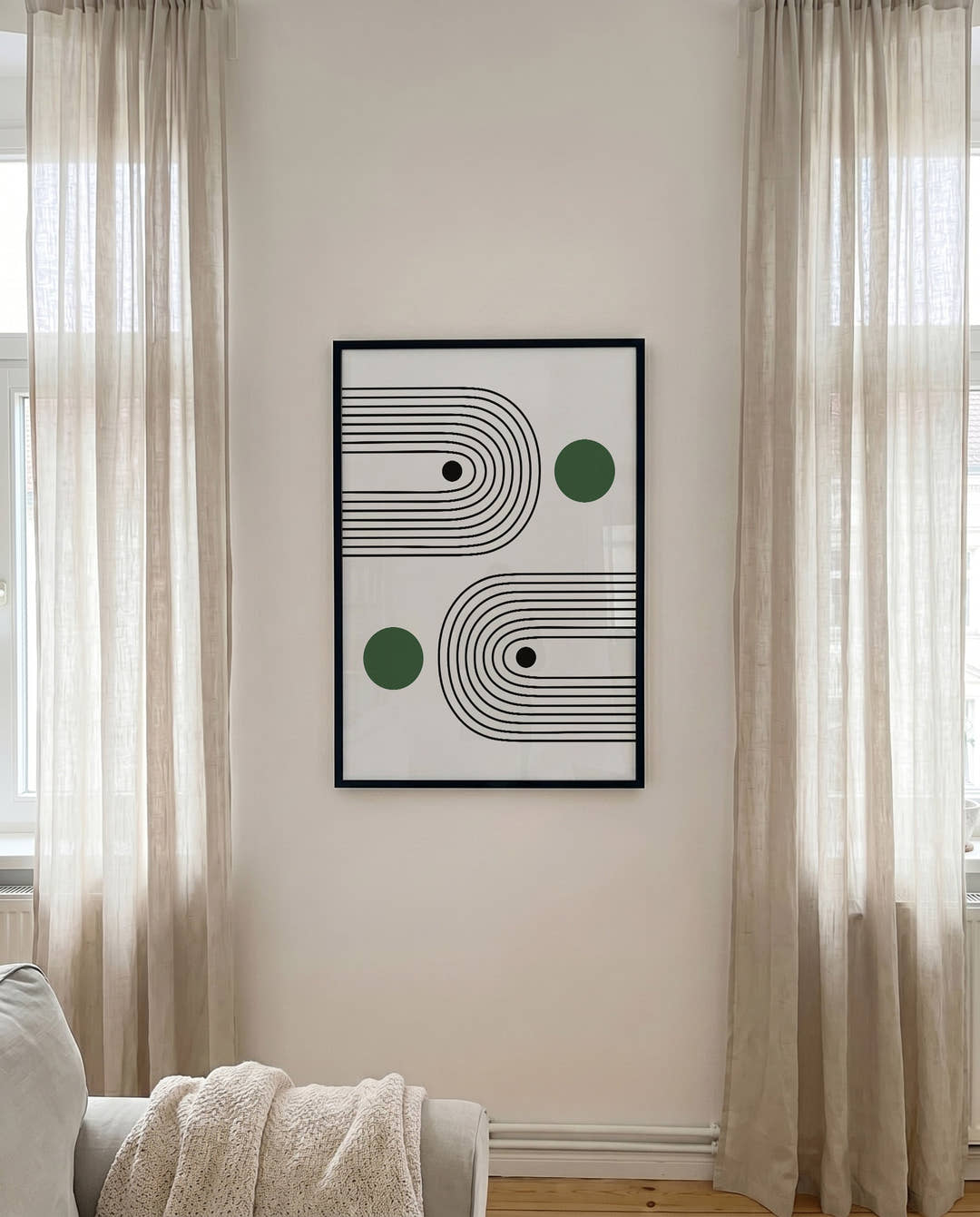 Bauhaus Poster Linien – Bauhaus Line Loop