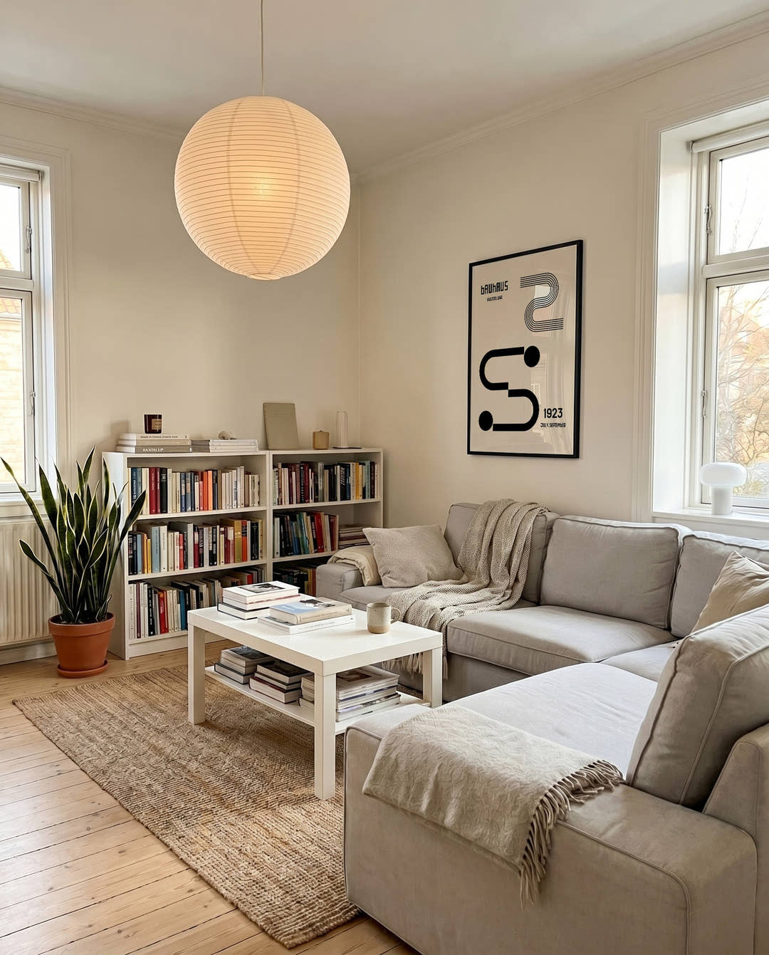 Bauhaus Poster Linien – Bauhaus Line Modern Symbol