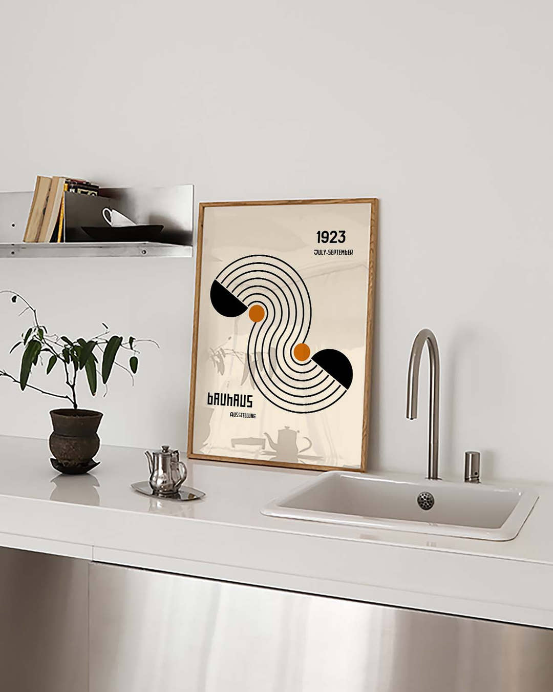 Bauhaus Poster Kurven – Bauhaus Line S Curve