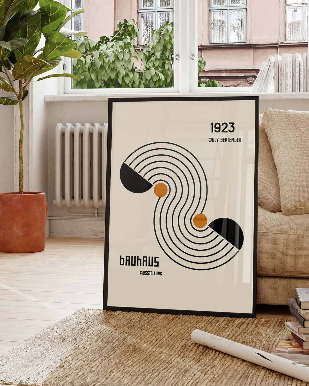 Bauhaus Poster Kurven – Bauhaus Line S Curve