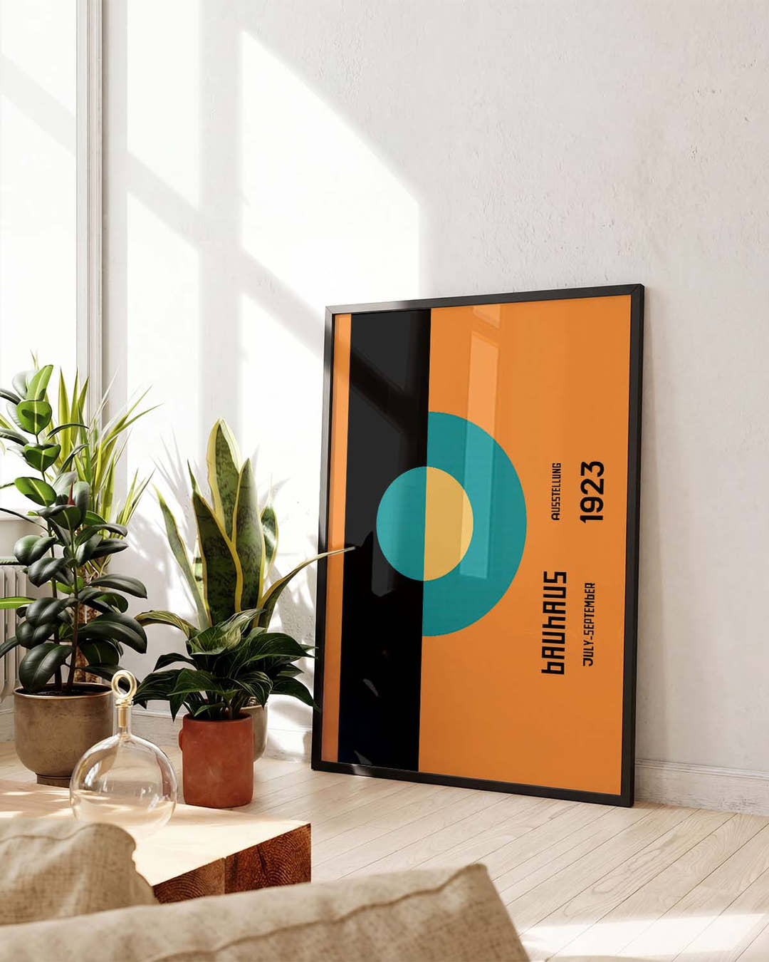 Bauhaus Poster Kreis – Bauhaus Minimal Circle Block