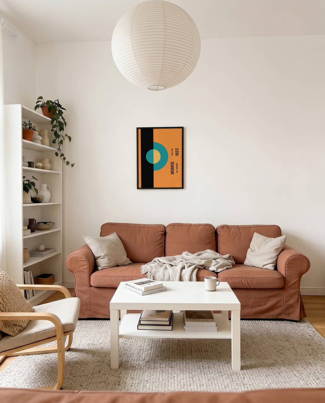 Bauhaus Poster Kreis – Bauhaus Minimal Circle Block