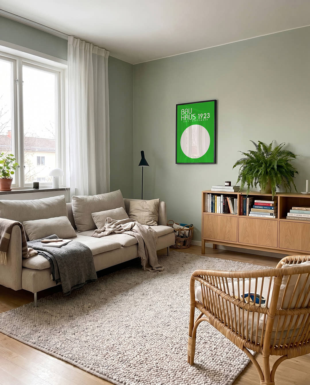 Bauhaus Poster minimal – Bauhaus Minimal Circle