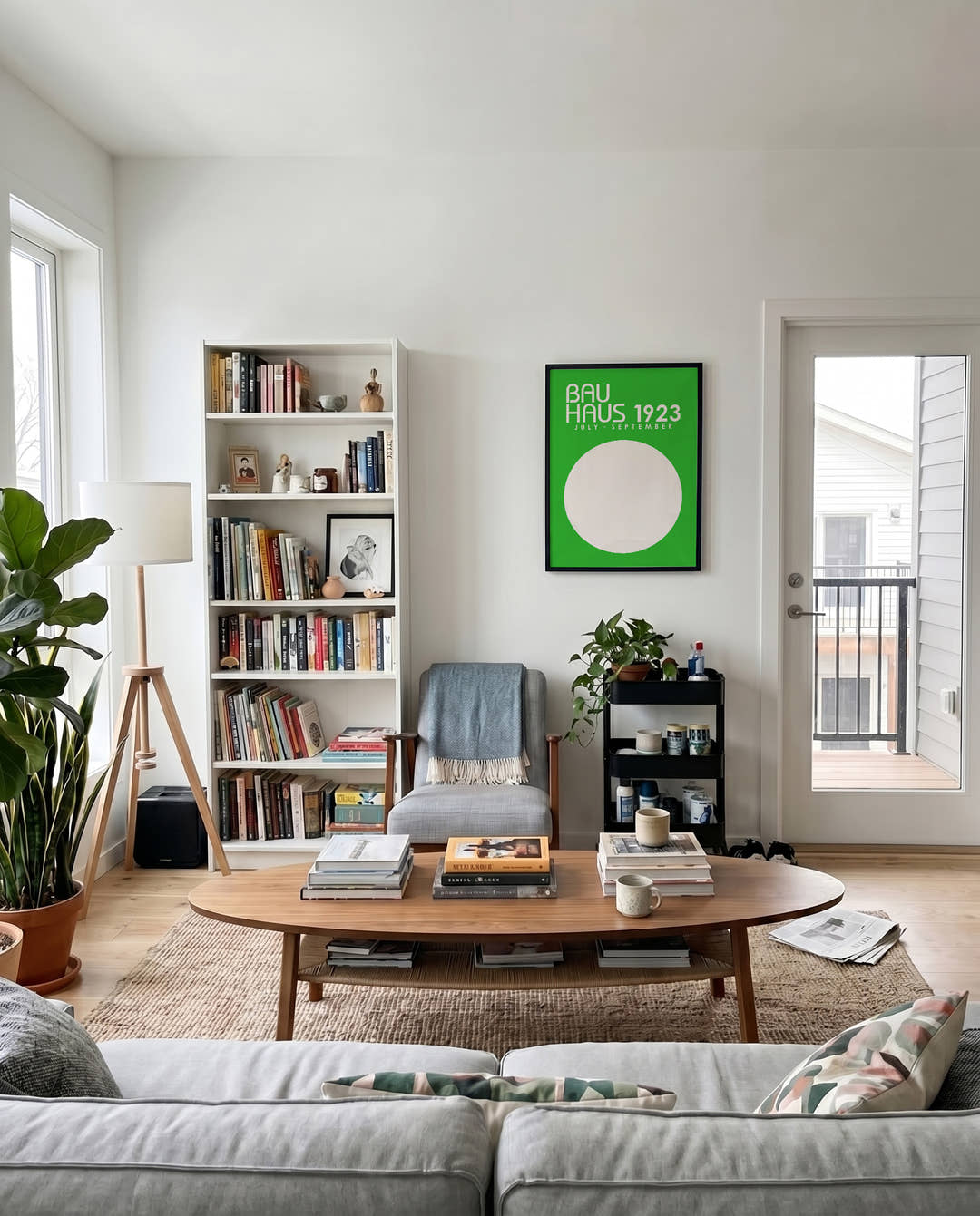 Bauhaus Poster minimal – Bauhaus Minimal Circle