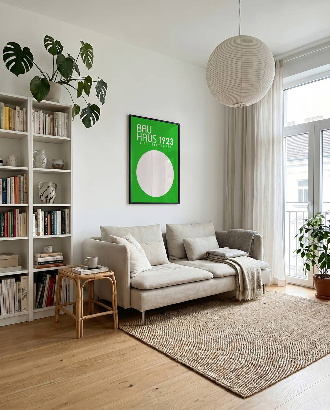 Bauhaus Poster minimal – Bauhaus Minimal Circle