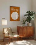 Bauhaus Poster minimal – Bauhaus Minimal Circle