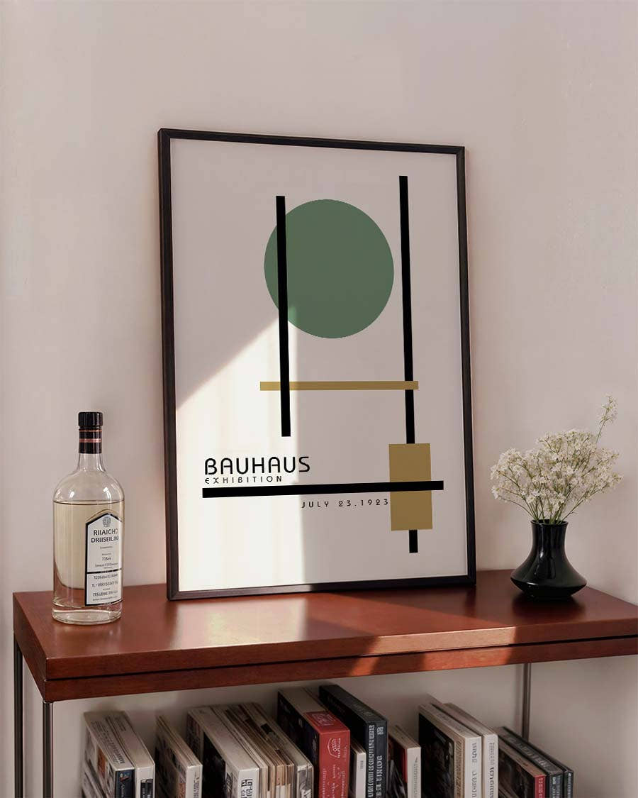 Bauhaus Poster minimal – Bauhaus Minimal Composition