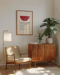 Bauhaus Minimal Dots Poster