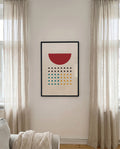 Bauhaus Minimal Dots Poster
