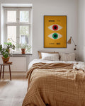Bauhaus Poster Augen – Bauhaus Minimal Eyes