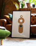 Bauhaus Minimal Totem Poster