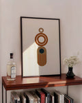 Bauhaus Minimal Totem Poster