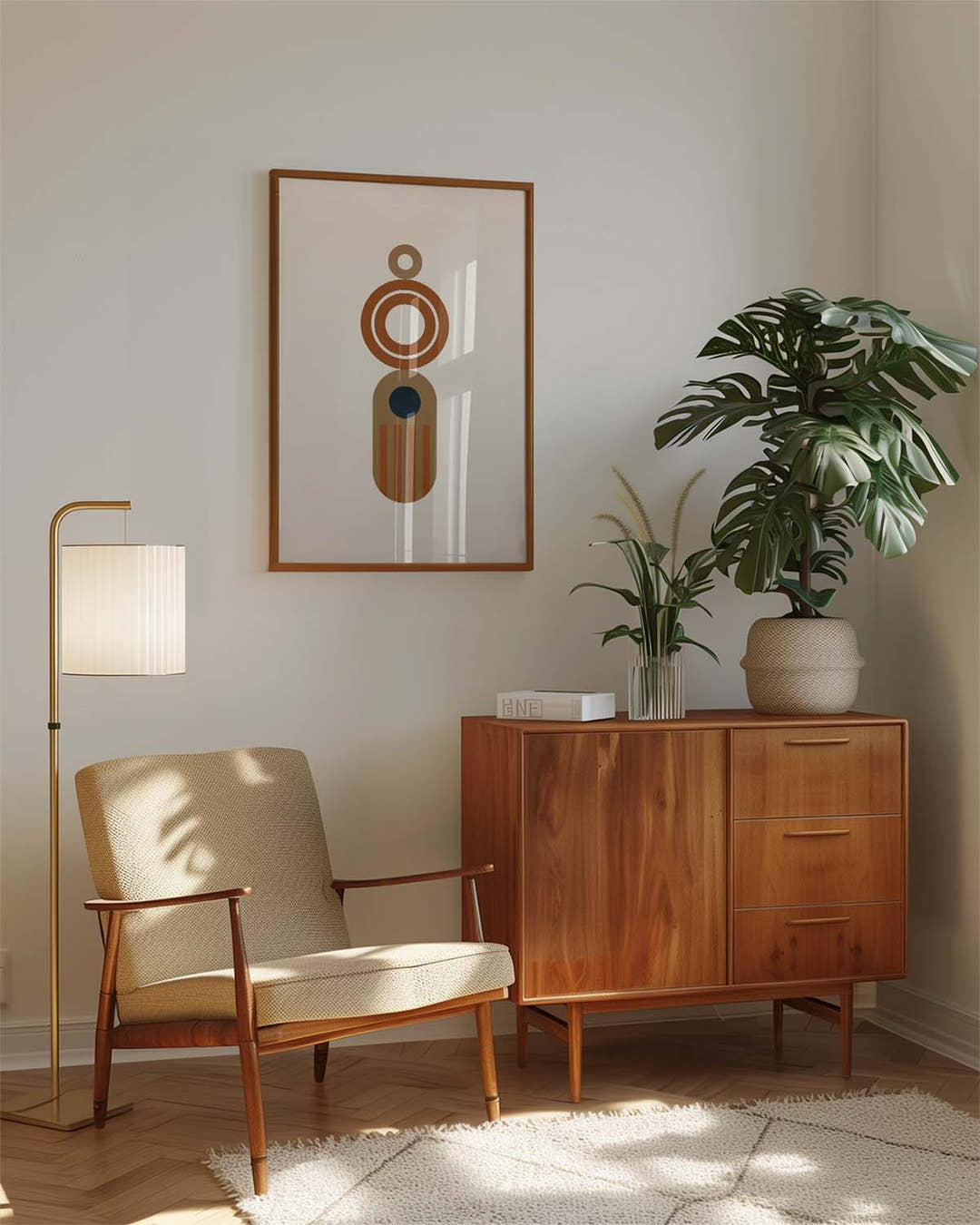 Bauhaus Minimal Totem Poster