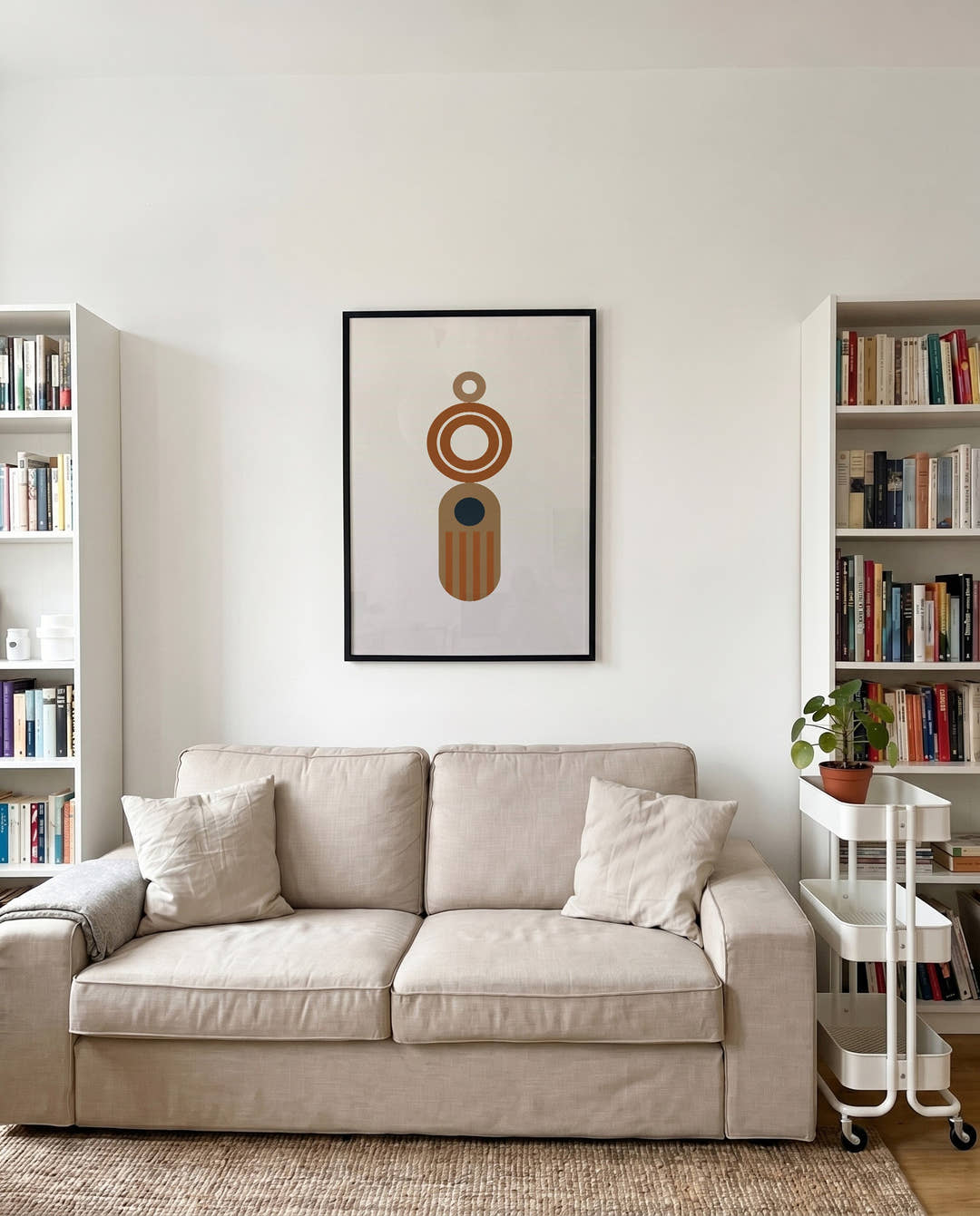 Bauhaus Minimal Totem Poster