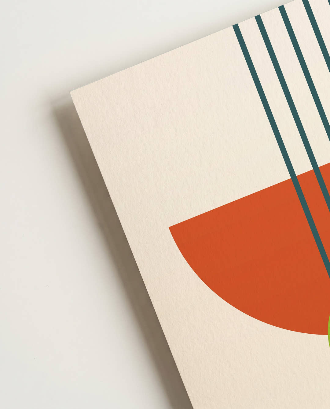 Bauhaus Modern Arches Poster