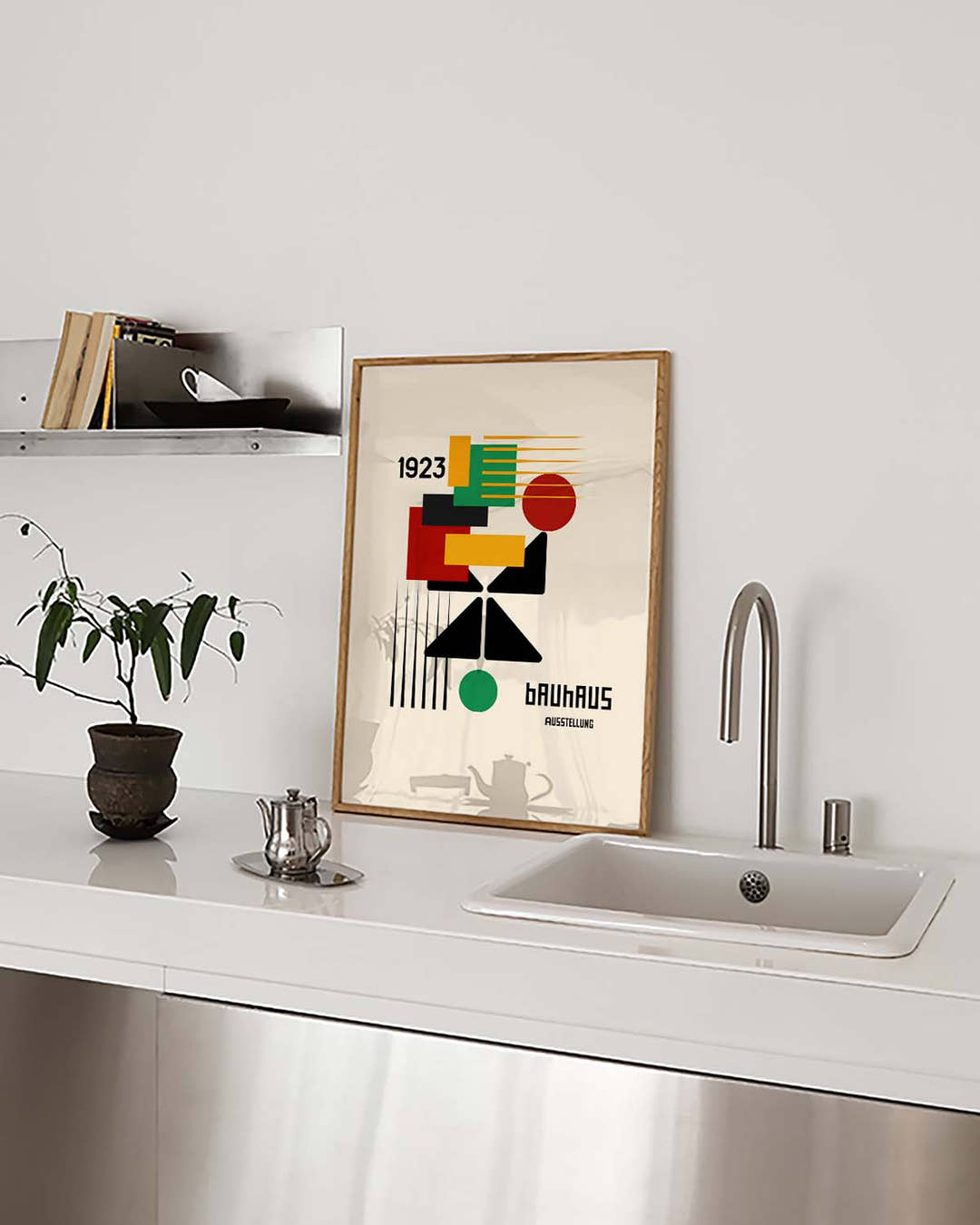 Bauhaus Poster Blöcke – Bauhaus Modern Block Composition