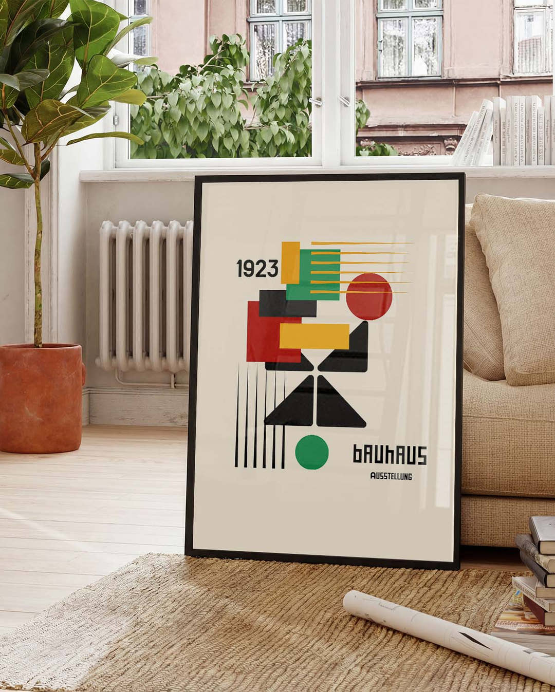 Bauhaus Poster Blöcke – Bauhaus Modern Block Composition