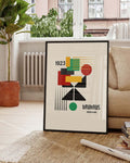 Bauhaus Poster Blöcke – Bauhaus Modern Block Composition