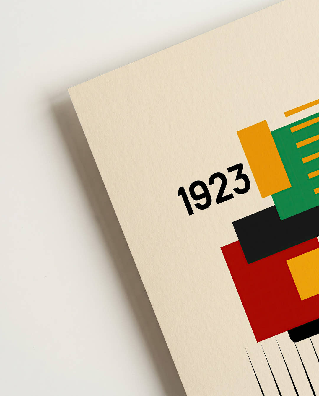 Bauhaus Poster Blöcke – Bauhaus Modern Block Composition