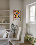 Bauhaus Modern Circles Poster