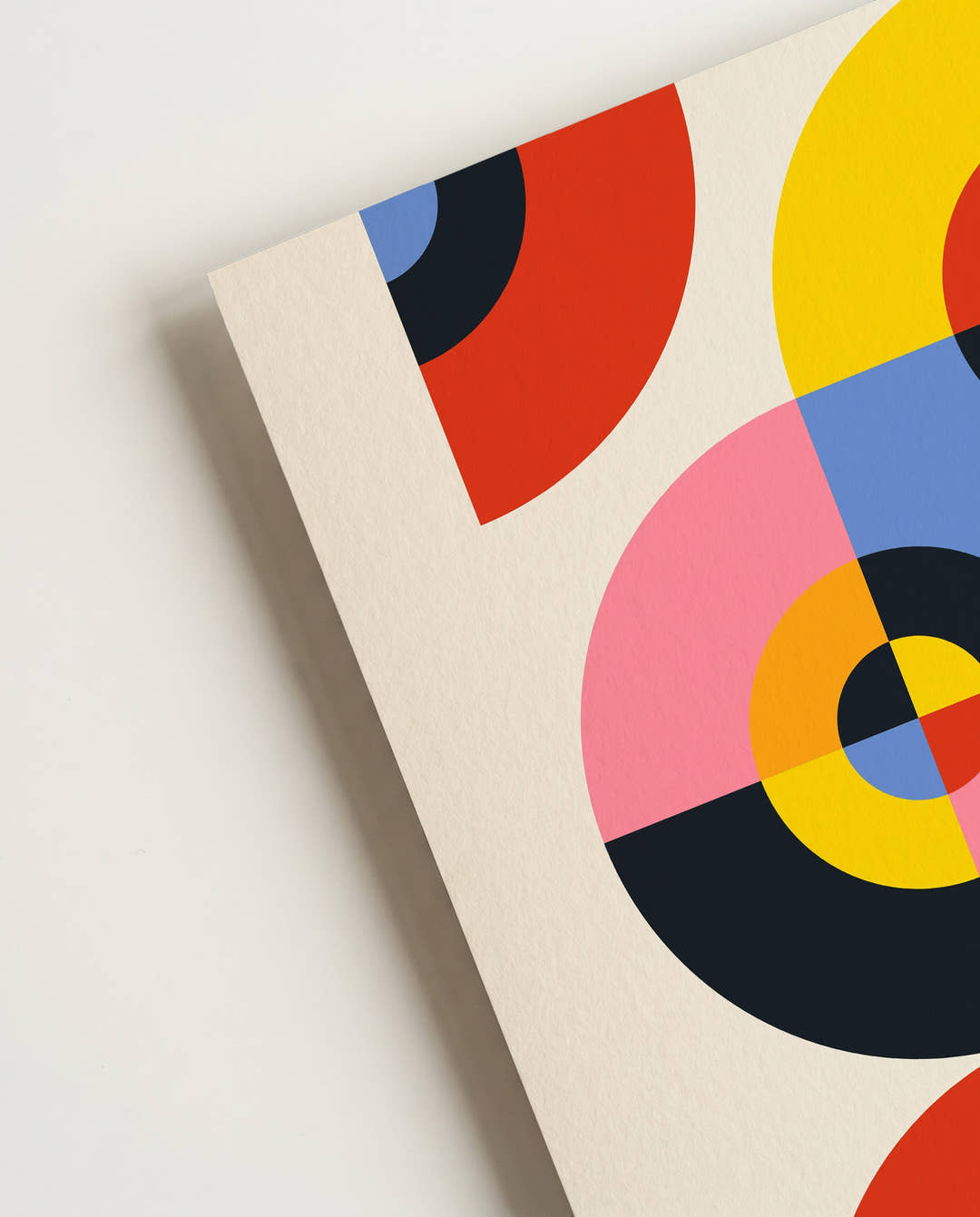 Bauhaus Modern Circles Poster