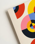 Bauhaus Modern Circles Poster