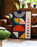 Bauhaus Modern Composition Poster