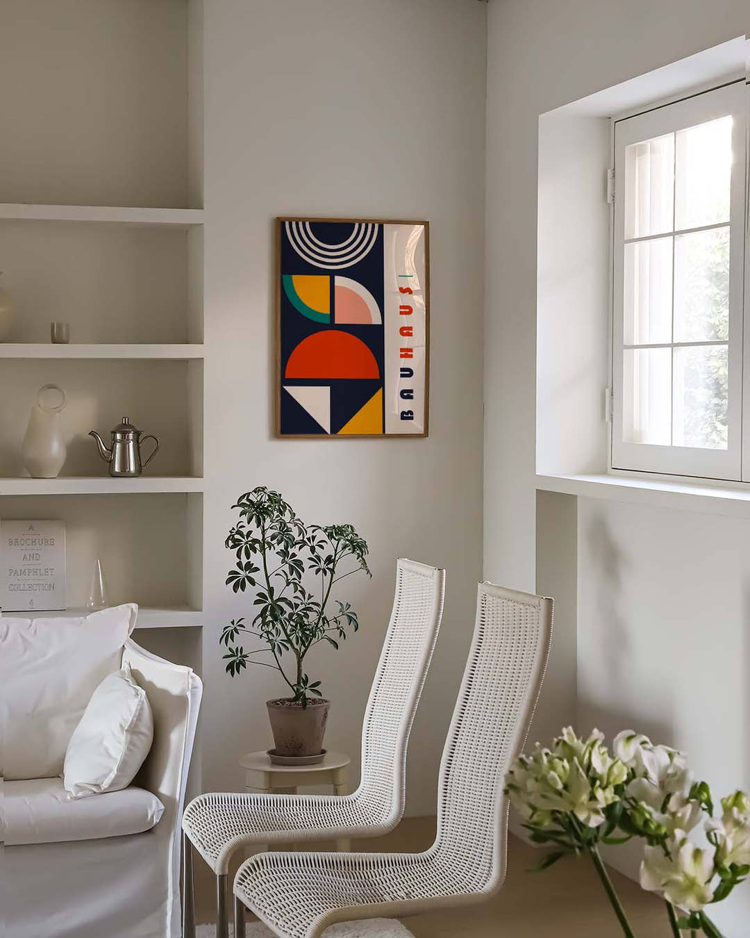 Bauhaus Modern Composition Poster