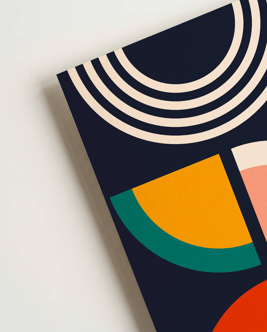 Bauhaus Modern Composition Poster