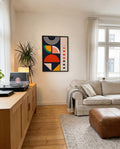 Bauhaus Modern Composition Poster