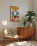Bauhaus Modern Figures Poster