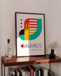 Bauhaus Modern Forms Poster