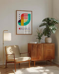 Bauhaus Modern Forms Poster