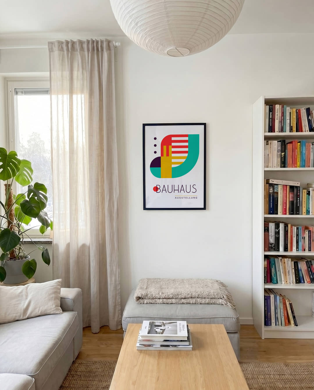Bauhaus Modern Forms Poster