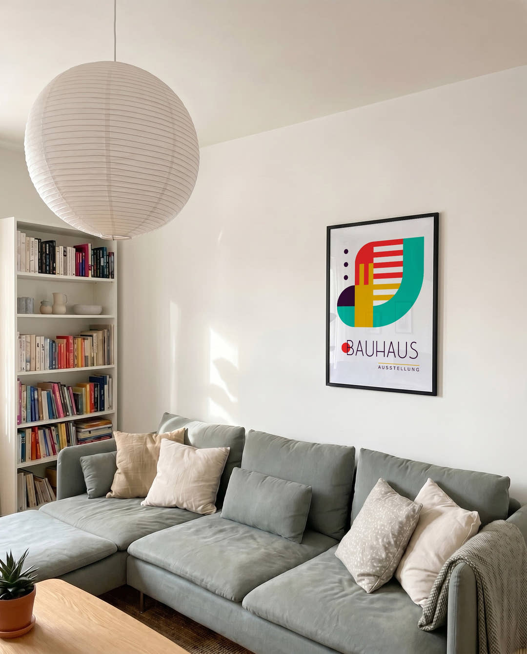 Bauhaus Modern Forms Poster