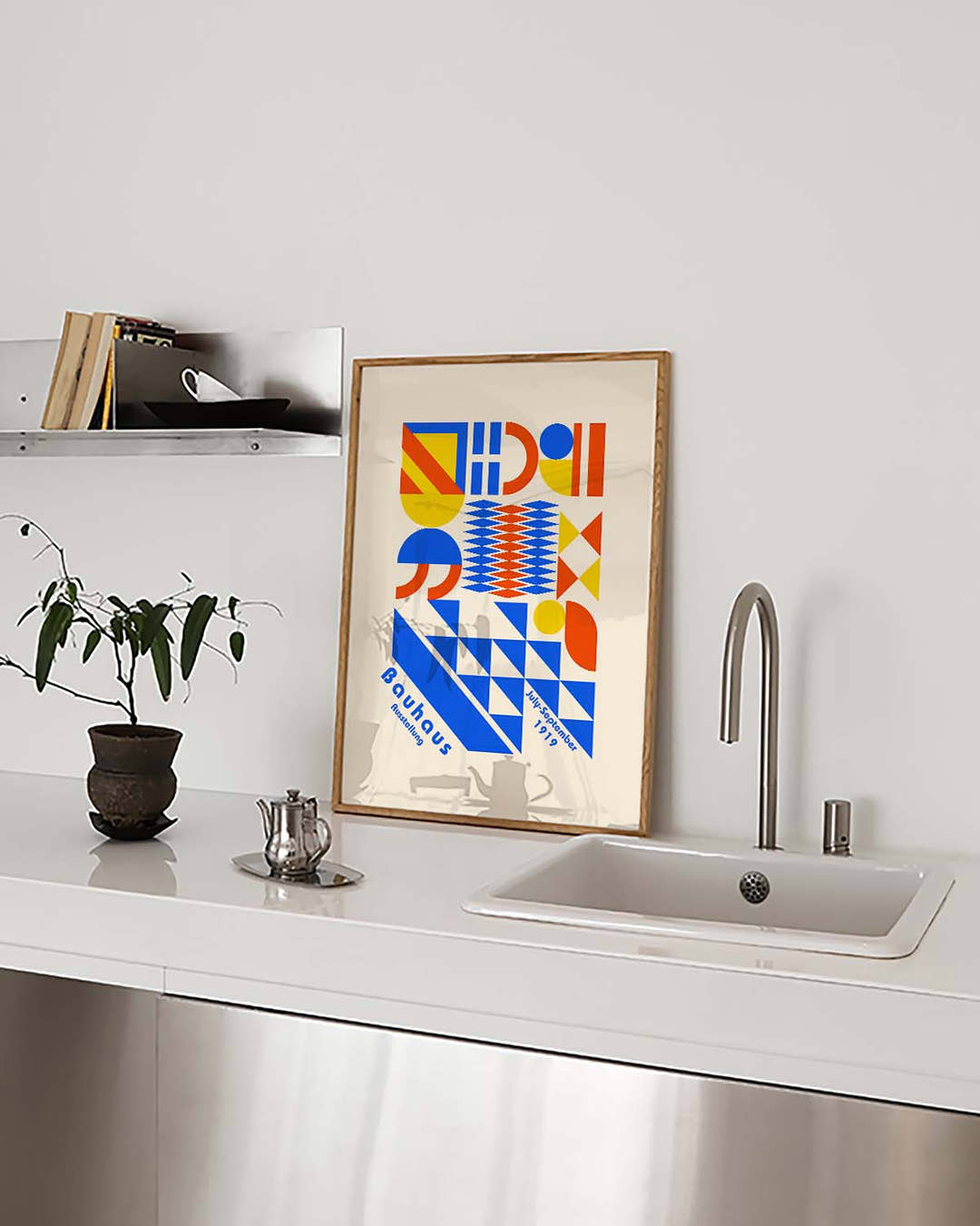 Bauhaus Poster Formen – Bauhaus Modern Geometric Play