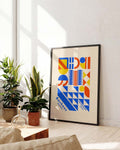 Bauhaus Poster Formen – Bauhaus Modern Geometric Play
