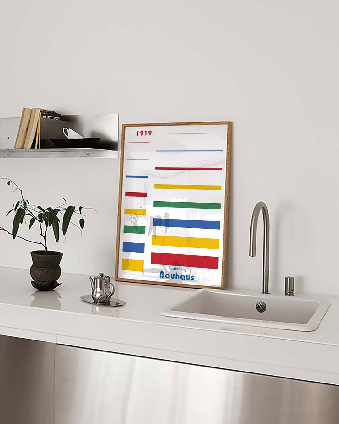 Bauhaus Poster Linien – Bauhaus Modern Line System