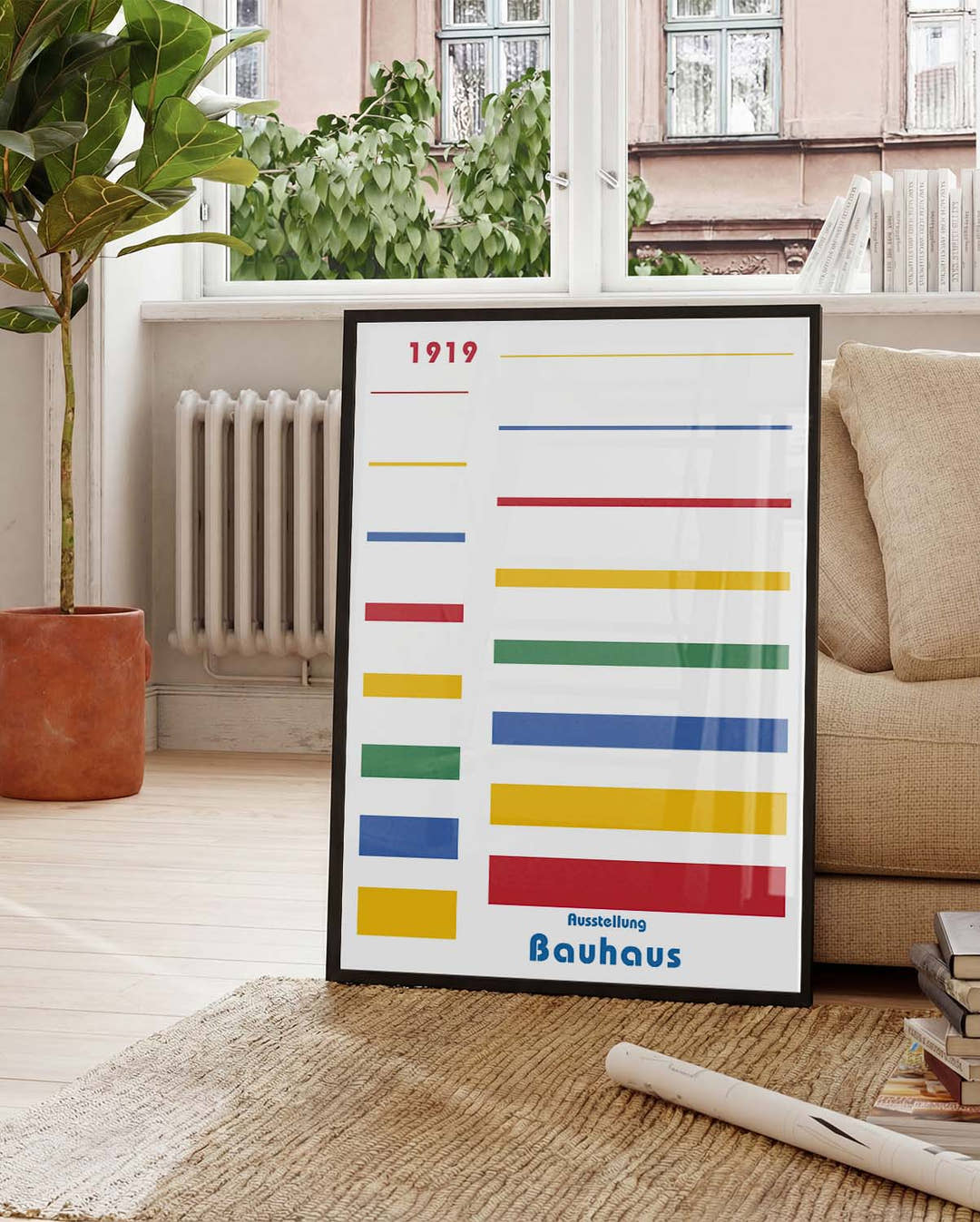Bauhaus Poster Linien – Bauhaus Modern Line System