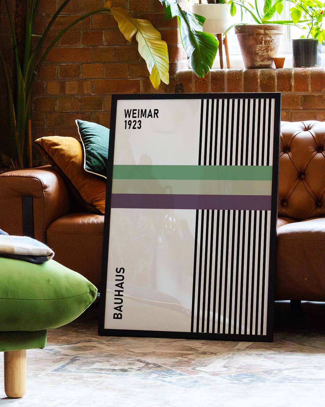 Bauhaus Poster Linien – Bauhaus Modern Lines Composition